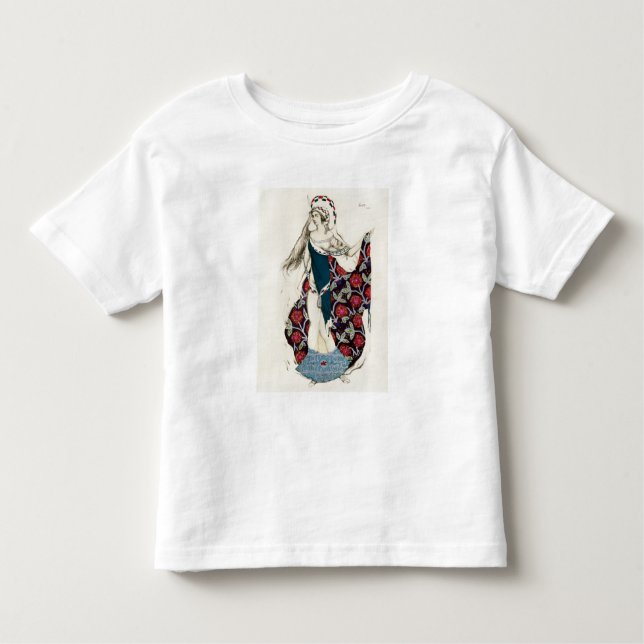Camiseta De Bebé Diseño de vestuario para una mujer, de Judith, 192 (Anverso)