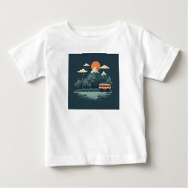 Camiseta De Bebé Diseño de viajes para bebés