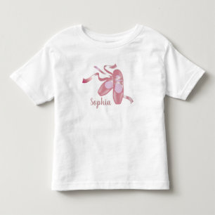 Camiseta De Bebé Diseño de zapatos de ballet