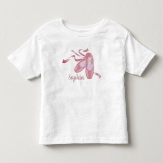 Camiseta De Bebé Diseño de zapatos de ballet