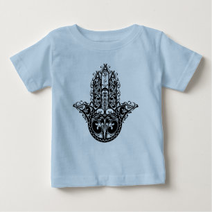 Camiseta De Bebé Diseño decorativo de Hamsa