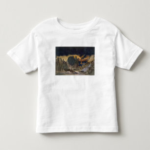 Camiseta De Bebé Diseño del paisaje de Phedre, 1917 (litho del