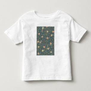 Camiseta De Bebé Diseño del papel pintado del "pájaro y de la