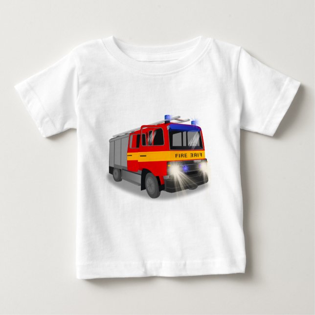 Camiseta De Bebé Diseño del Personalizado de emergencia de Guay par (Anverso)