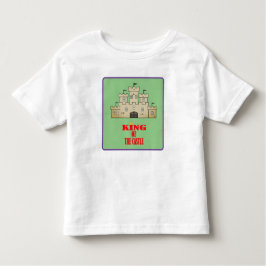 Camiseta De Bebé Diseño Del Rey Del Castillo