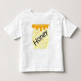 Camiseta De Bebé Diseño del tarro de la miel