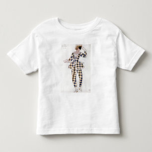 Camiseta De Bebé Diseño del traje para el Harlequin, de la bella