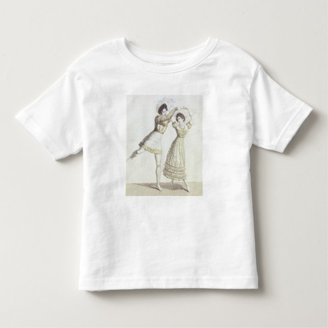 Camiseta De Bebé Diseño del traje para un ballet (Anverso)