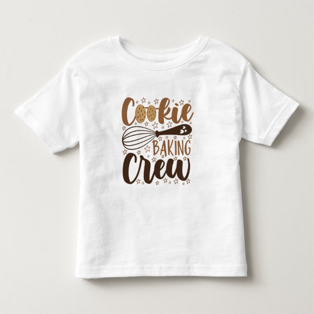 Camiseta De Bebé Diseño divertido de galletas de pan (Anverso)