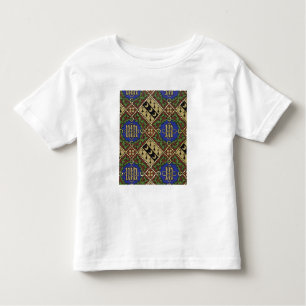 Camiseta De Bebé Diseño eclesiástico del papel pintado de la