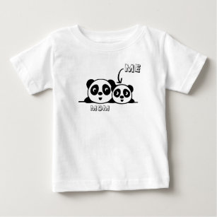 Camiseta De Bebé Diseño familiar: Mamá soltera y yo -