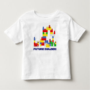 Camiseta De Bebé Diseño FUTURO lindo del CONSTRUCTOR con - los