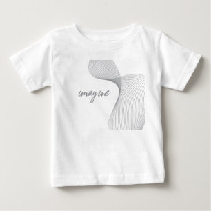Camiseta De Bebé Diseño gráfico moderno, simple y elegante de Imagi