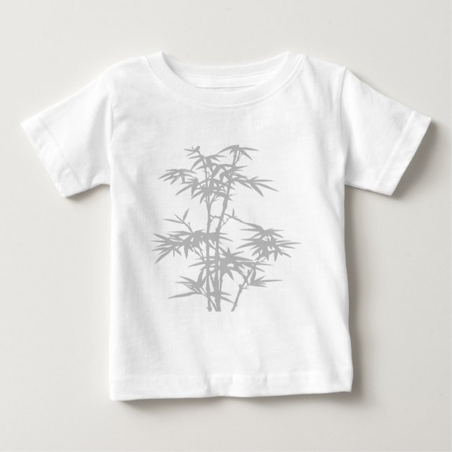 Camiseta De Bebé Diseño japonés de Bamboo Zen (Anverso)