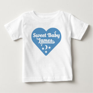 Camiseta De Bebé Diseño lindo de James del bebé