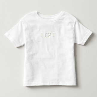 Camiseta De Bebé diseño lindo perdido