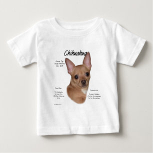 Camiseta De Bebé Diseño (liso) de la historia de la chihuahua