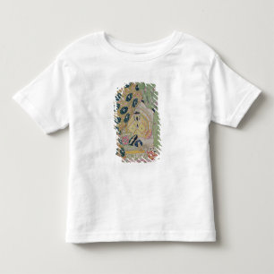 Camiseta De Bebé Diseño oriental del paisaje (litho del color)