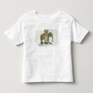 Camiseta De Bebé Diseño para la fuente del elefante