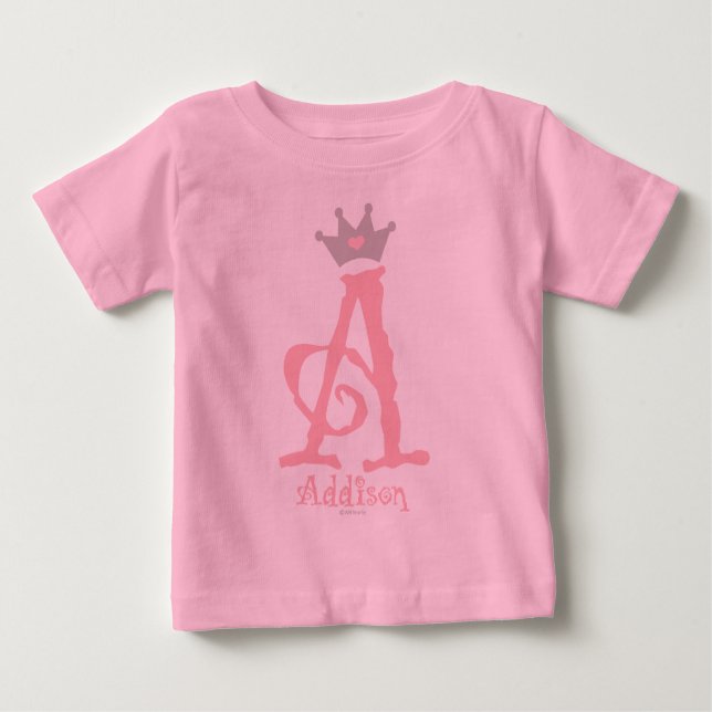 Camiseta De Bebé Diseño personalizado - Addison (Anverso)