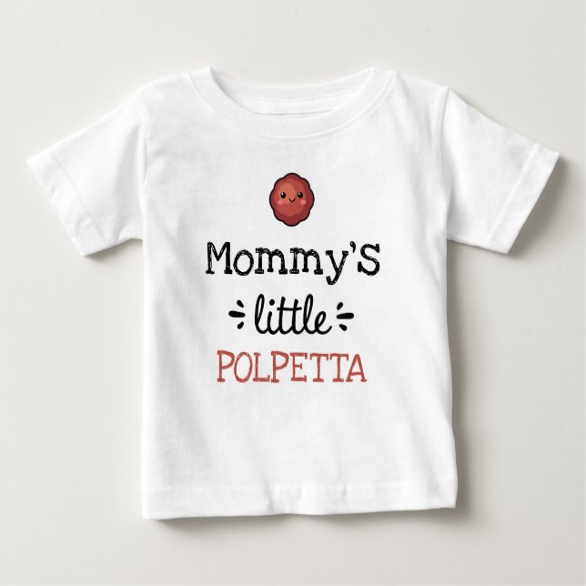 Camiseta De Bebé Diseño personalizado | [Cualquier texto] Pequeña p (Anverso)