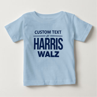 Camiseta De Bebé Diseño personalizado para Harris Walz