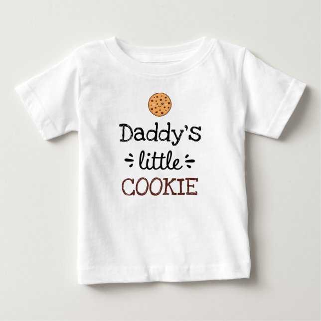 Camiseta De Bebé Diseño personalizado | Pequeña cookie de [Cualquie (Anverso)