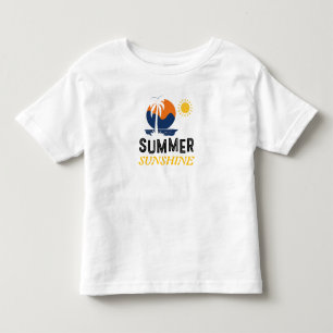 Camiseta De Bebé Diseño Sunshine de verano