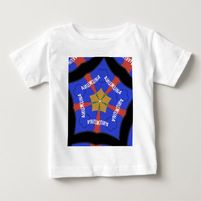 Camiseta De Bebé Diseño tribal africano: Hakuna Matata (Anverso)