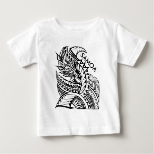 Camiseta De Bebé Diseño tribal de la isla de SAMOA