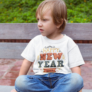 Camiseta De Bebé Diseño único personalizado vintage para Nochevieja