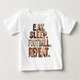 Camiseta De Bebé Diseño Vintage para Fanáticos del Fútbol | Gráfico