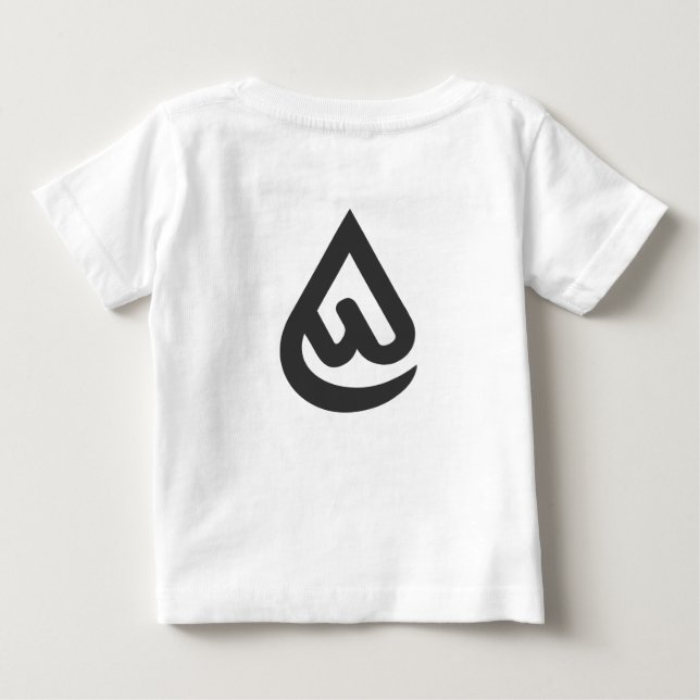 Camiseta De Bebé diseños de Ardhon que te permiten expresarte (Reverso)