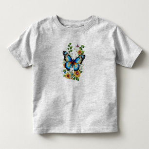 Camiseta De Bebé Diseños de moda de Butter Fly Art.All-T-Shirts