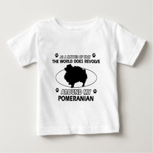 Camiseta De Bebé diseños frescos de POMERANIAN