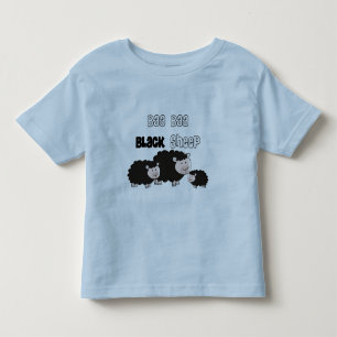 Camiseta De Bebé Diseños "ovejas negras de las ovejas negras del