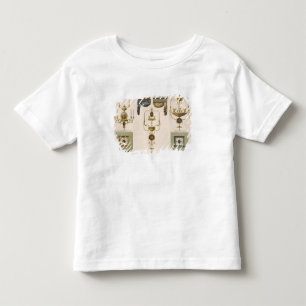 Camiseta De Bebé Diseños para las cornisas, las girándulas y Fold