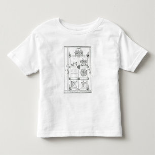 Camiseta De Bebé Diseños para un jardín seccionado, 'del nuevo Or