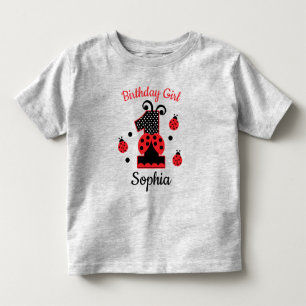 Camiseta De Bebé diseños personalizados de primer cumpleaños de lad