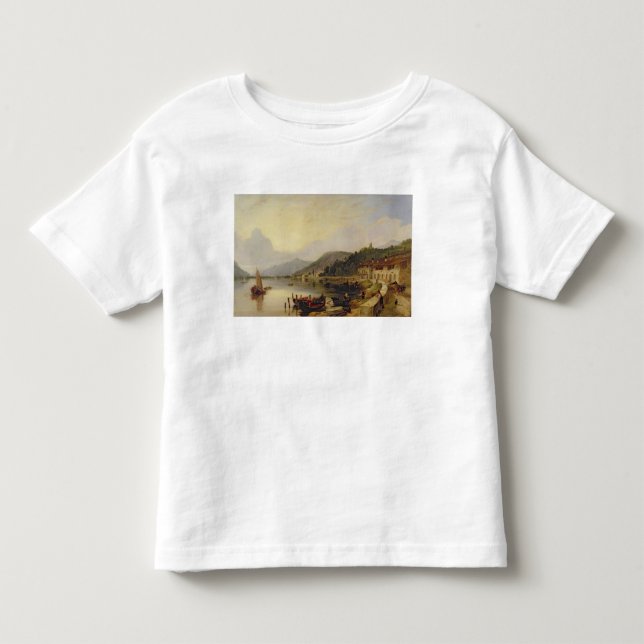 Camiseta De Bebé d'Iseo de Lago, Italia (Anverso)