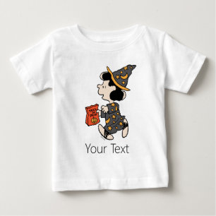 Camiseta De Bebé Disfraz de bruja Lucy de Peanuts para Halloween
