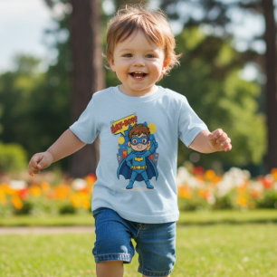 Camiseta De Bebé Disfraz de superhéroe de Bat-Boy lindo para niños 