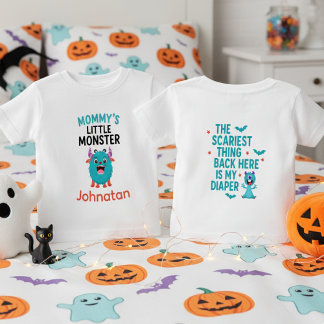 Camiseta De Bebé Disfraz Divertido de Monstruito de Mamá para Hallo