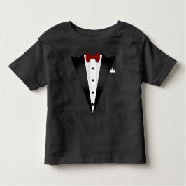 Camiseta De Bebé Disfraz falso de Tuxedo