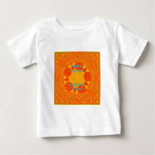 Camiseta De Bebé Disfruta de un buen día y mejor arte nocturno