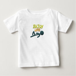 Camiseta De Bebé Disfrutar de la vida