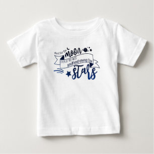 Camiseta De Bebé Disparos por la luna