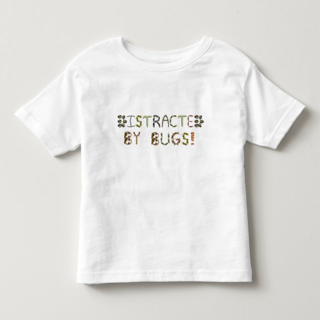 Camiseta De Bebé Distrado por Bugs - Bug Lover (Anverso)