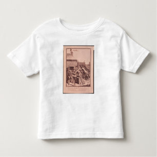 Camiseta De Bebé Distribución del pan en el Louvre