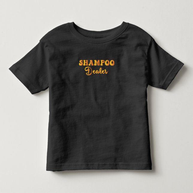 Camiseta De Bebé Distribuidor de champú (Anverso)